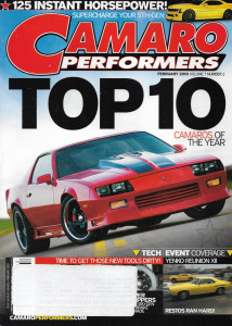 CAMARO PERFORMERS 2010 FEB - TOP 10, YENKO REUNION 12, SUPERCHARGING 5TH GEN